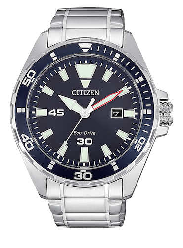 3573-bm7450-81l Orologio da uomo Citizen Bm7450-81l,Eco-Drive a carica luce con riserva di carica di 180 giorni.Cassa in acciaio con fondo serrato a vite. Bracciale in acciaio. WR 10 BAR.Diametro cassa 43,5 mm
