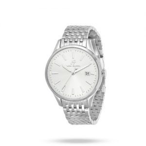 Orologio uomo solo tempo LUCA BARRA BU43. Bracciale e cassa in acciaio. Vetro minerale. resistente all’acqua 3 atm.