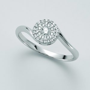 Anello donna Solitario Miluna LID3345