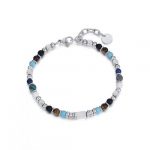 Bracciale Uomo Luca Barra Pietre Multicolor BA1172
