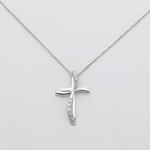 Collana Donna Miluna Croce CLD4300