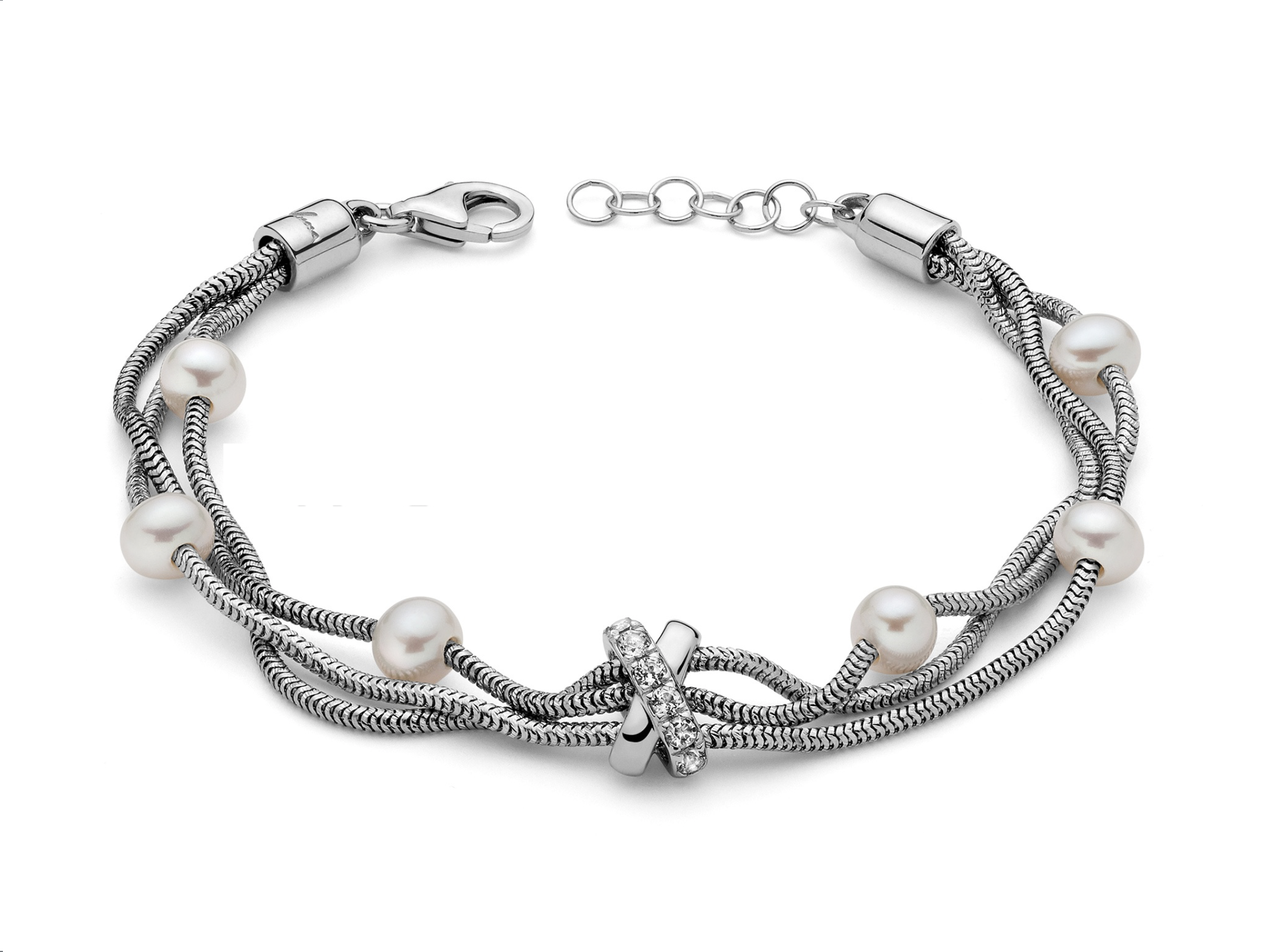 Bracciale Donna Miluna Argento PBR3169 Bracciale Donna Miluna Argento PBR3169