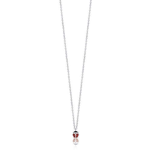 JC101 Luca Barra Kids Collana Bambina Acciaio Coccinella - Stainless  Gioiellerie