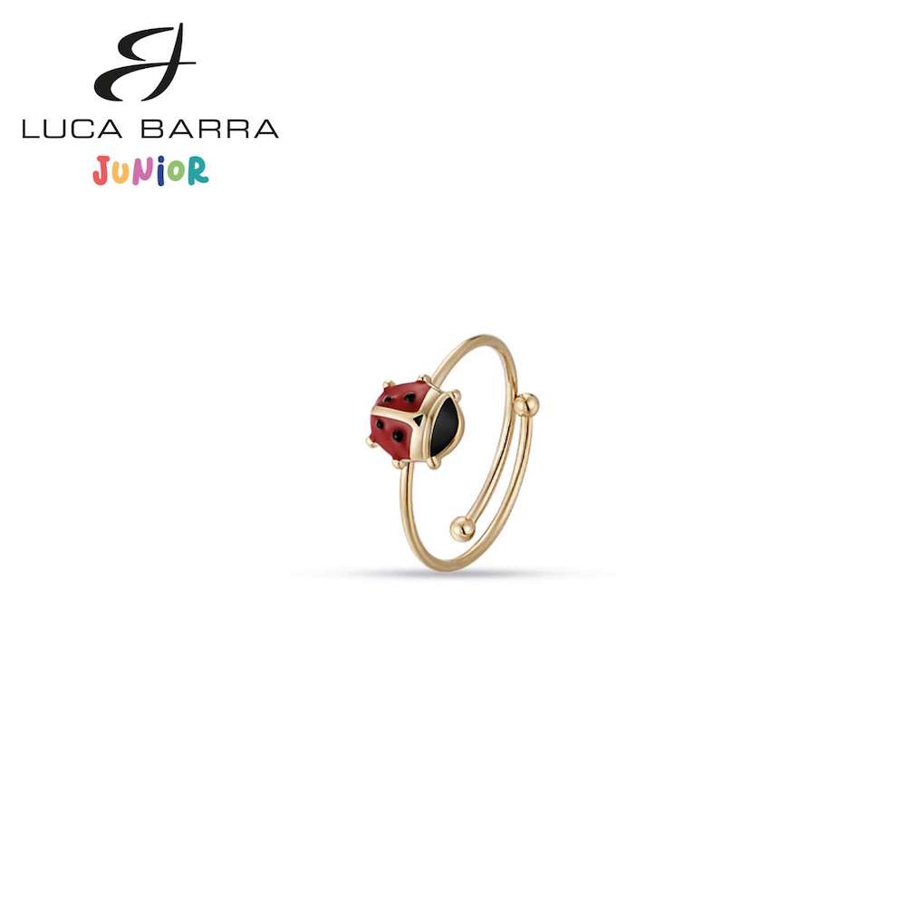 Anello Bambina Coccinella Luca Barra JA105. Anello Bambina Coccinella Luca Barra JA105.