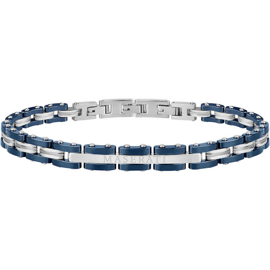 Bracciale uomo Maserati JM219AQH15. Bracciale uomo Maserati JM219AQH15.