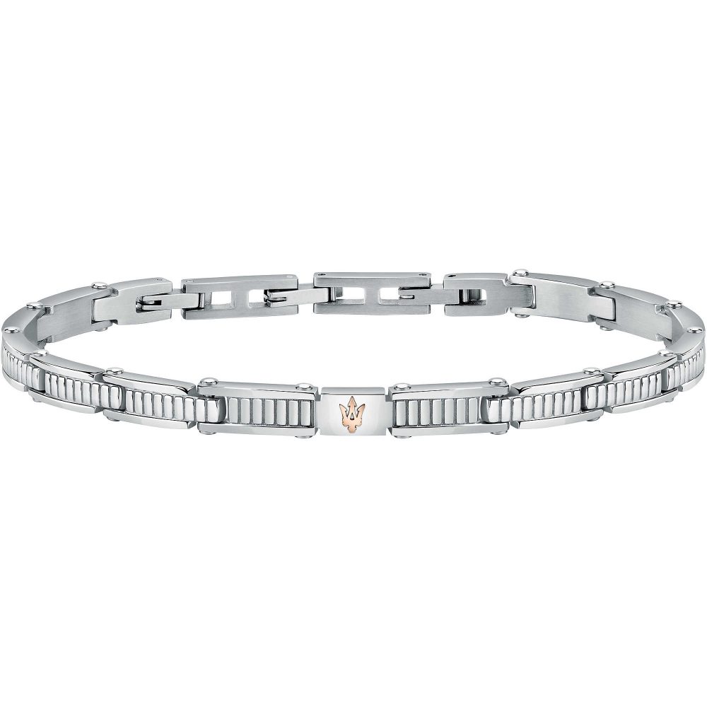 Bracciale uomo gioielli Maserati JM421ATK18 Bracciale uomo gioielli Maserati JM421ATK18