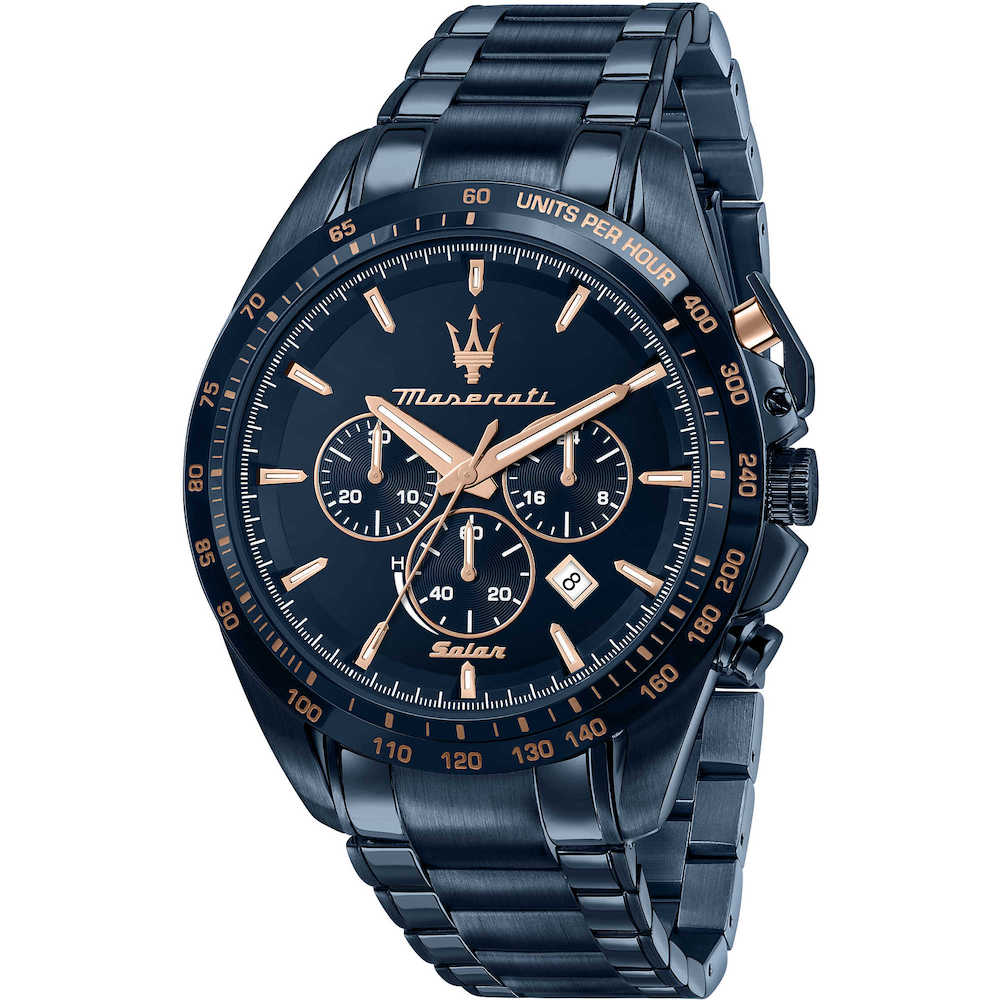 Orologio Uomo Maserati Solar Blue R8873649001 Orologio Uomo Maserati Solar Blue R8873649001