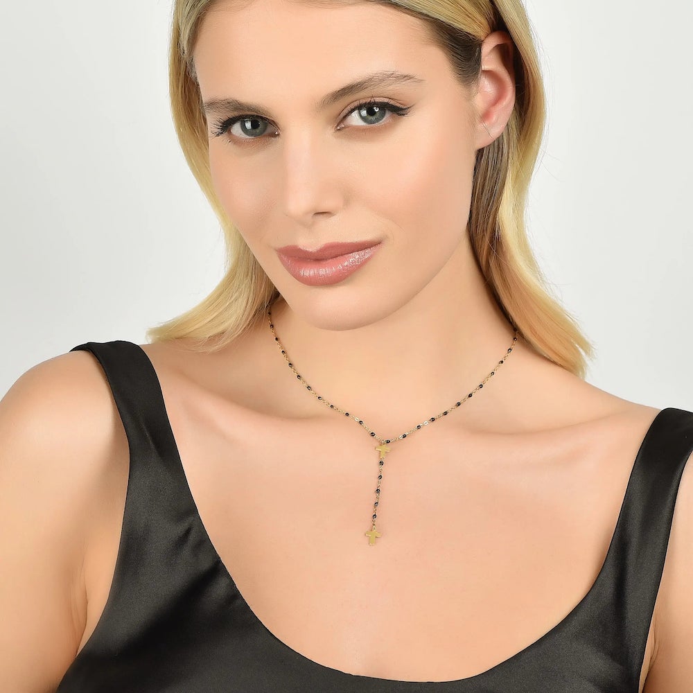 2-Collana Donna rosario Luca Barra ck1835