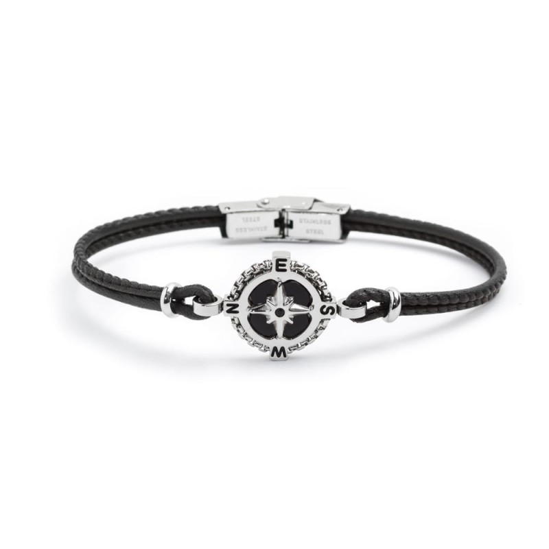 Bracciale Uomo Marlù 4BR1818N Bracciale Uomo Marlù 4BR1818N
