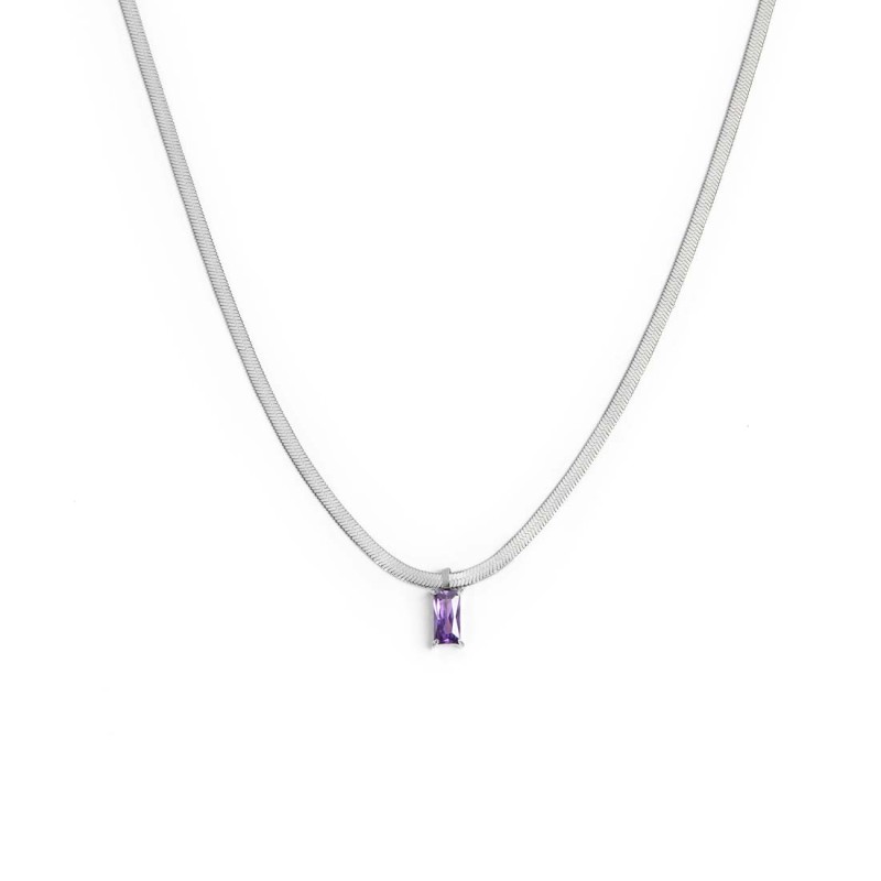 collana-catena-snake-con-zircone-baguette