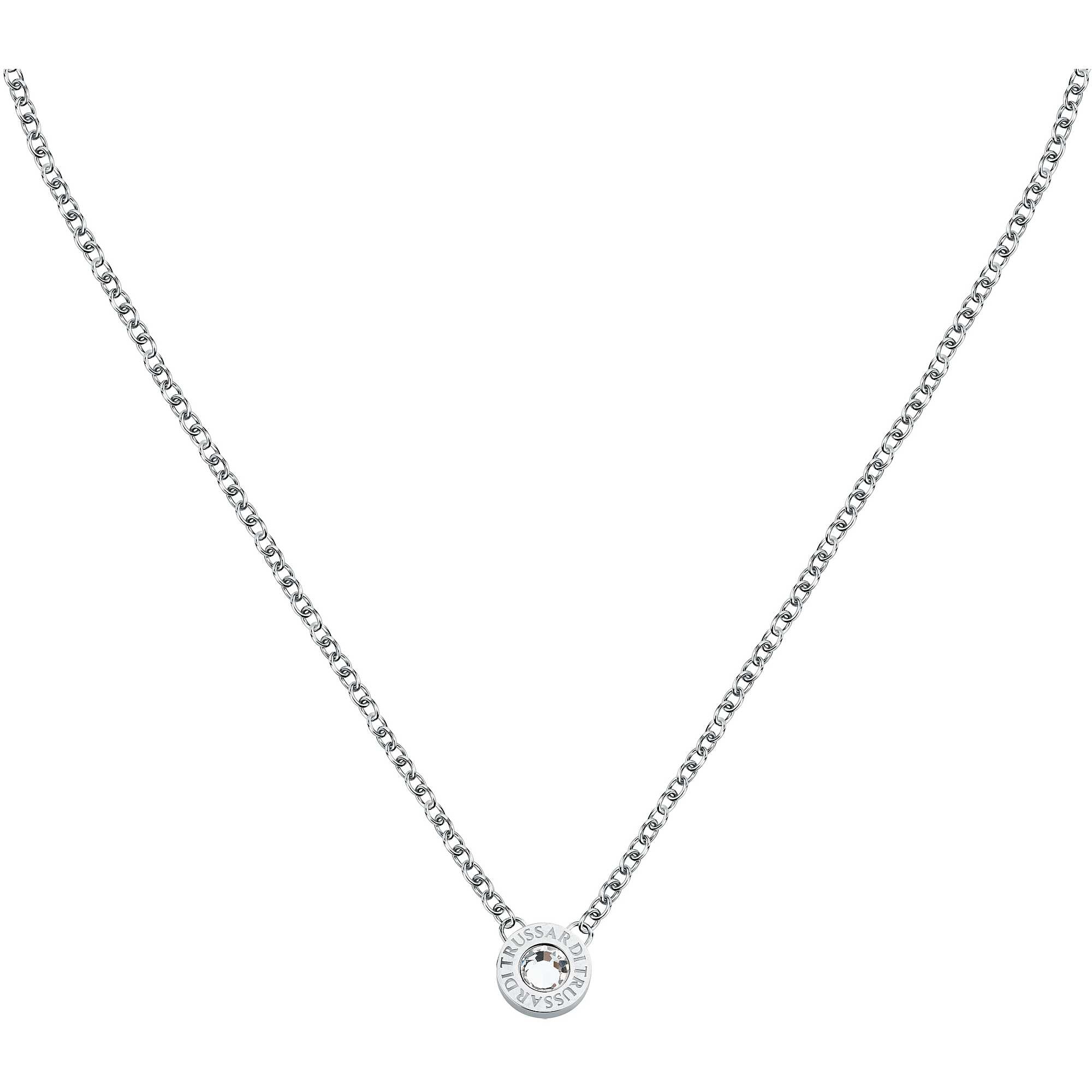 Collana Donna Trussardi T-Logo TJAXC110 Collana Donna Trussardi T-Logo TJAXC110