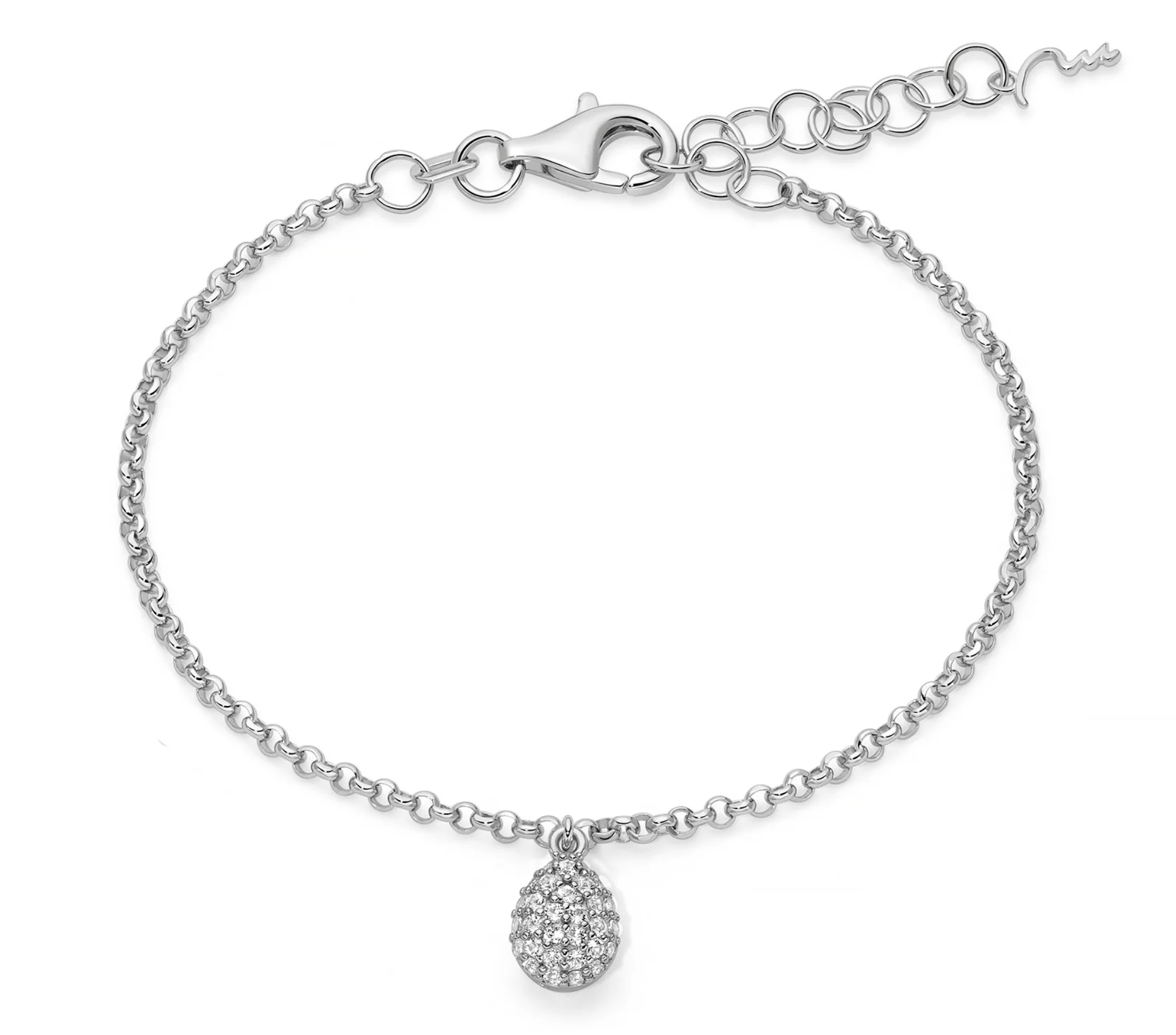 Bracciale Miluna BRD1096 in Argento con Topazi Bianchi Bracciale Miluna BRD1096 in Argento con Topazi Bianchi