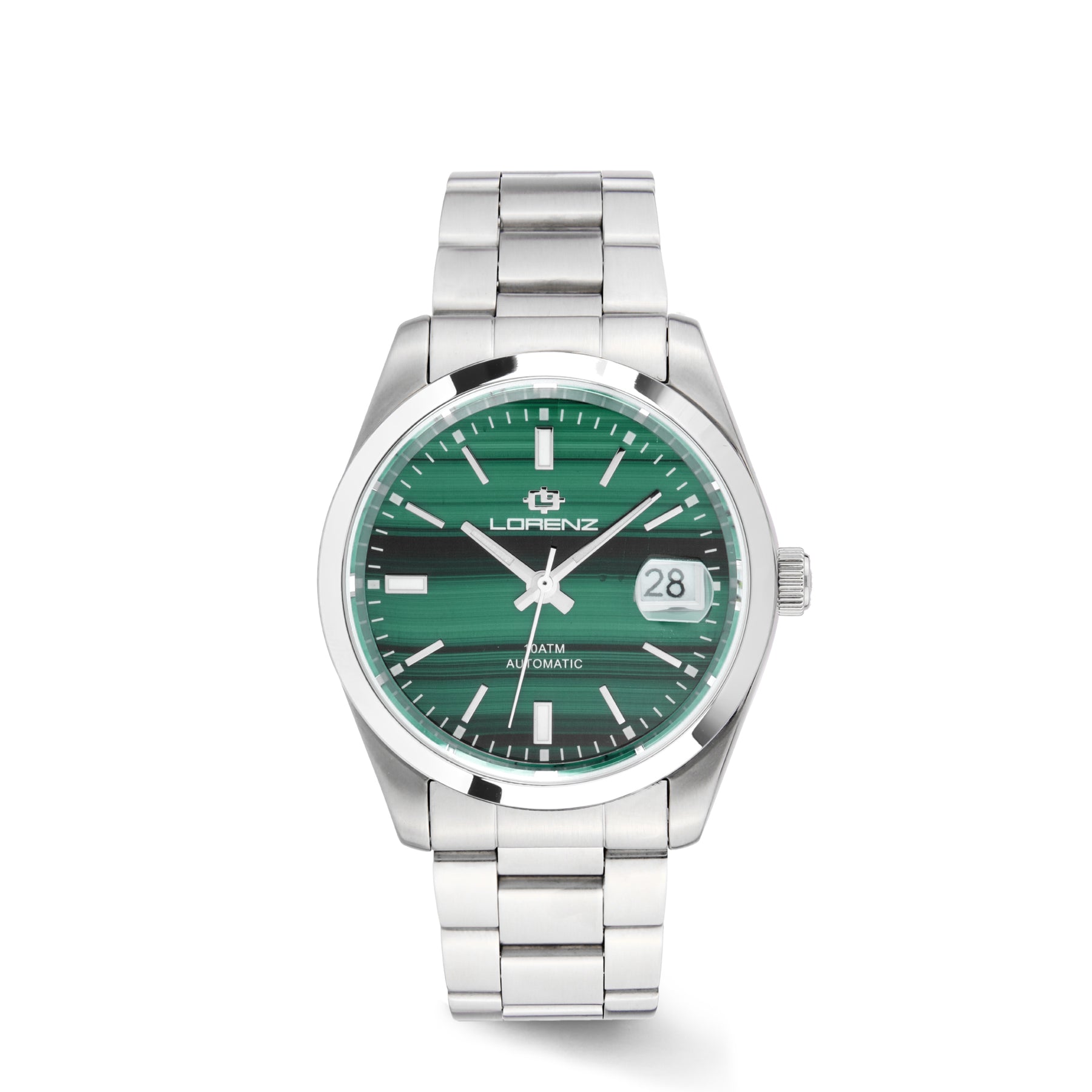 Orologio Ginevra Gemstone automatico 030235MM | Quadrante malachite Orologio Ginevra Gemstone automatico 030235MM | Quadrante malachite