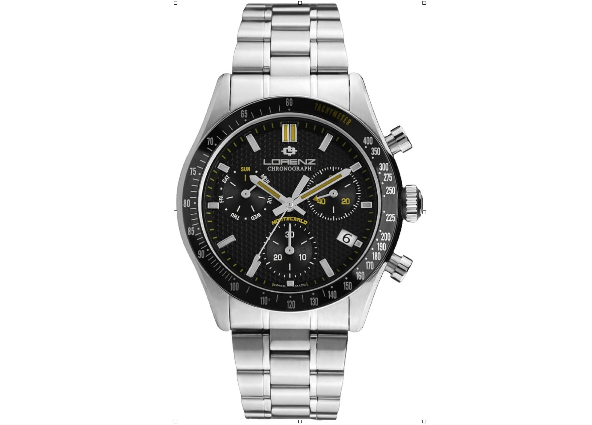 Orologio Lorenz Uomo Granpremio in Acciaio 090013CC Orologio Lorenz Uomo Granpremio in Acciaio 090013CC