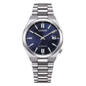 Orologio Citizen NJ0200-50M Tsuyosa 37mm meccanico automatico quadrante blu