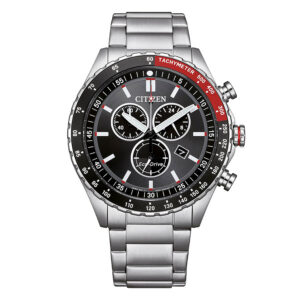 Citizen cronografo Eco-Drive uomo AT2566-88E in acciaio