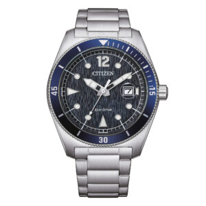 Citizen AW1881-52L Marine Eco-Drive orologio uomo acciaio 43 mm quadrante blu