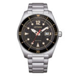 Orologio Citizen AW1888-53E Marine Eco-Drive Uomo 43mm Acciaio Nero