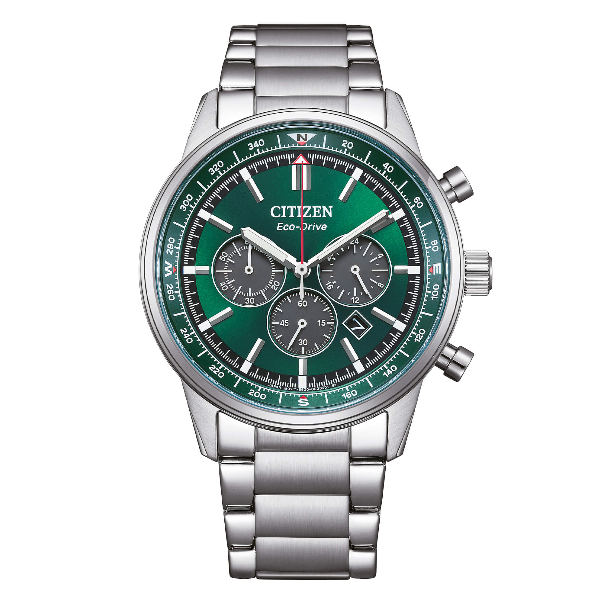 Orologio Citizen CA4720-52X Aviator Crono Eco-Drive Uomo 42mm Acciaio Orologio Citizen CA4720-52X Aviator Crono Eco-Drive Uomo 42mm Acciaio