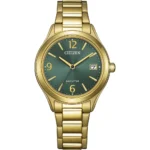 Orologio Citizen Elegance FE6122-64X Eco-Drive Donna Quadrante Verde