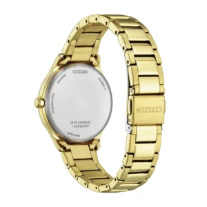 citizen elegance fe6122-64x acciaio inox con datario