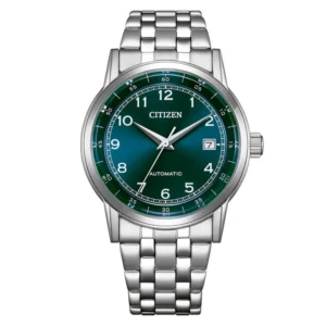 Orologio Citizen automatico NJ0210-56M quadrante verde