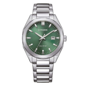 orologio citizen bm7620-83y metropolitan eco-drive uomo quadrante verde