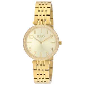 Liu Jo TLJ2783 orologio donna Chains Delya acciaio oro giallo 32 mm