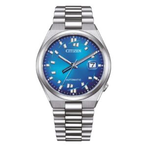 Orologio Uomo Citizen Tsuyosa NJ0157-81L Automatico 40mm Quadrante Blu