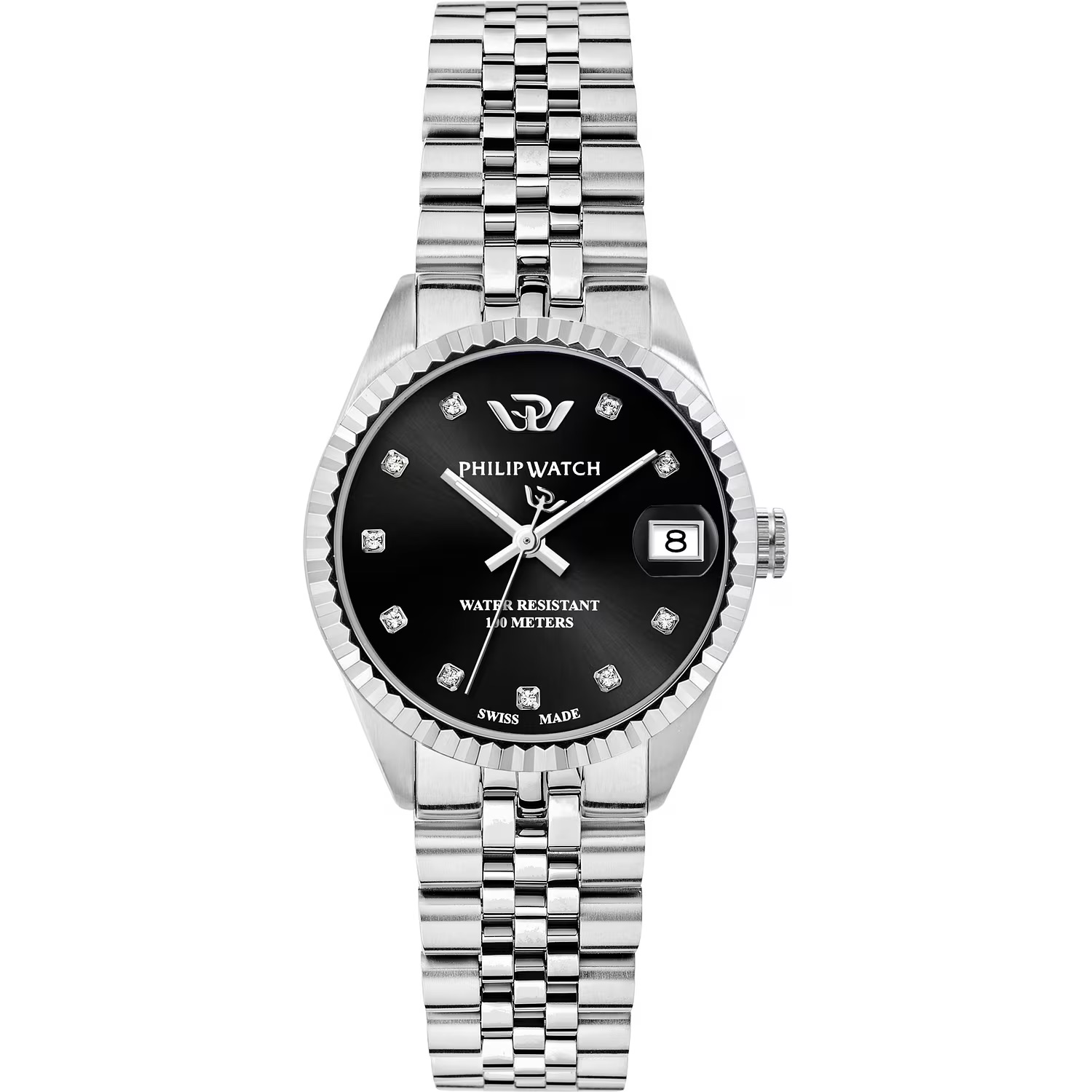 Philip Watch R8253597679 Caribe Urban orologio donna 31mm acciaio e diamanti Philip Watch R8253597679 Caribe Urban orologio donna 31mm acciaio e diamanti