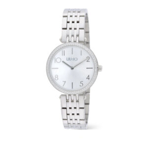 Orologio Liu Jo Chains Delya TLJ2781 Donna Acciaio Argentè Zirconi 32mm