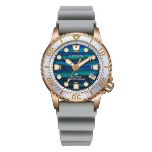 Citizen Promaster Diver EO2023-00W Eco-Drive quadrante blu cassa gold rosé