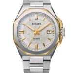 Citizen Series 8 NB6084-50A Automatico Gold Quadrante Bianco