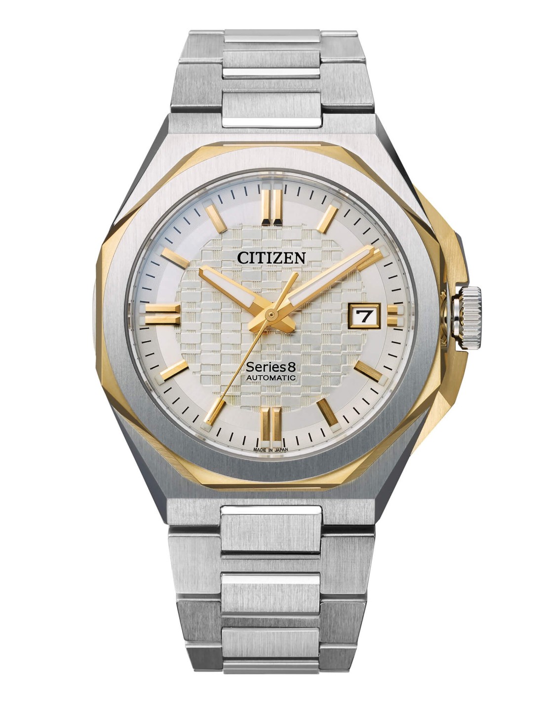 Citizen Series 8 NB6084-50A automatico gold quadrante bianco skyline Tokyo Citizen Series 8 NB6084-50A automatico gold quadrante bianco skyline Tokyo