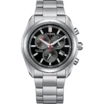 Citizen Super Titanio Crono AT2590-59E Eco-Drive Nero 40mm