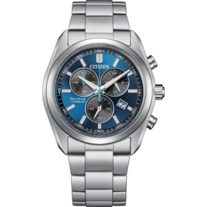 Citizen Super Titanio Crono AT2590-59L Eco-Drive Blu 40mm