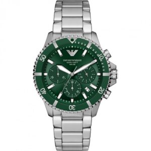 Emporio Armani World Explorer AR11741 Cronografo Uomo Verde