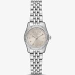Orologio Michael Kors MK4843 Petite Lexington Silver Pavé Donna 26mm