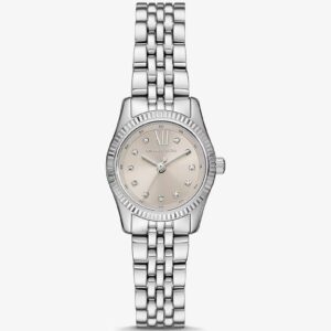 Michael Kors MK4843 Petite Lexington Silver Pavé Donna