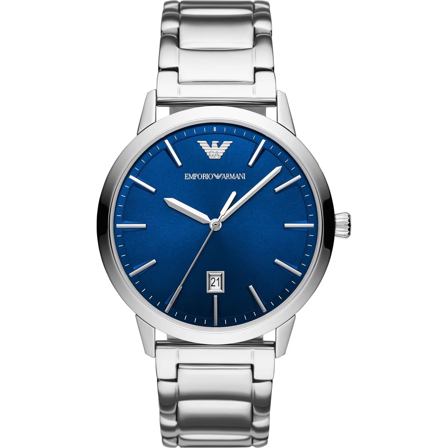 Orologio Emporio Armani AR11311 Ruggero Uomo Acciaio Quadrante Blu 43mm Orologio Emporio Armani AR11311 Ruggero Uomo Acciaio Quadrante Blu 43mm