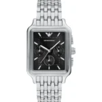 Orologio Emporio Armani AR11751 Diego Cronografo Rettangolare Nero