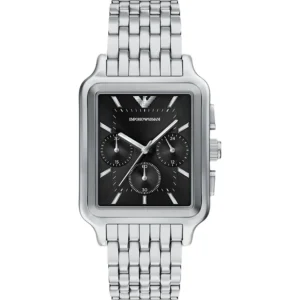 Emporio Armani AR11751 Diego cronografo rettangolare quadrante nero