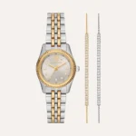 Orologio Michael Kors MK4815SET Petite Lexington Acciaio Bicolore Donna