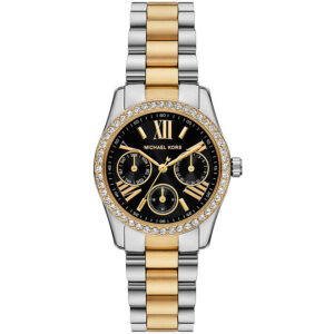 Orologio Michael Kors MK4925 Lexington Multifunzione Donna Bicolore Nero