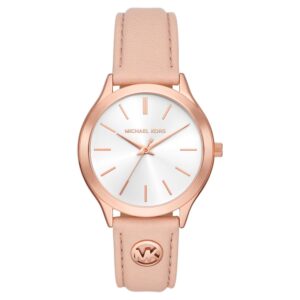 Orologio Michael Kors MK7467 Slim Sunray Donna Oro Rosa Pelle
