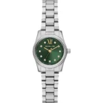 Orologio Michael Kors MK7580 Petite Lexington Silver Verde Cristalli Donna
