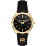 Orologio Michael Kors Slim Runway MK7553 Donna Gold Pelle