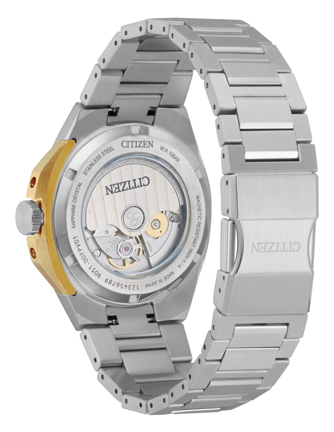 Retro Citizen NB6084-50A fondello trasparente movimento calibro 9051
