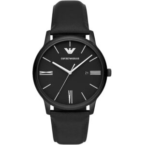 Emporio Armani AR11573 Minimalist Solo Tempo Uomo Nero