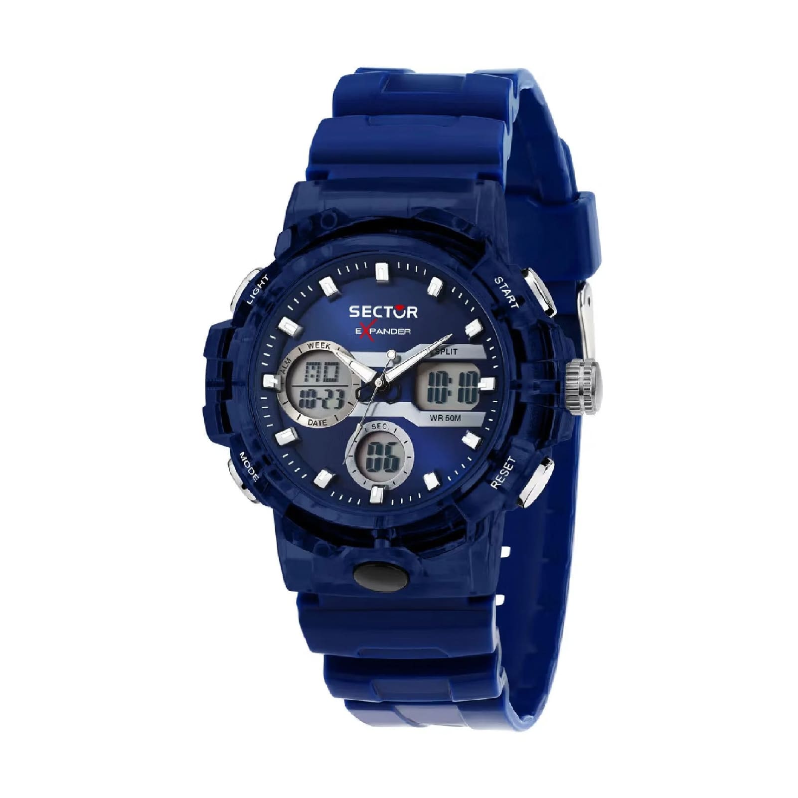 orologio Sector EX-46 R3251242506 blu digitale orologio Sector EX-46 R3251242506 blu digitale